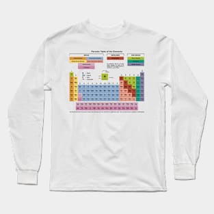 Periodic Table of the Elements Long Sleeve T-Shirt